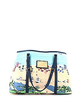 Louis Vuitton Ailleurs Cabas Limited Edition Printed Canvas PM (view 1)