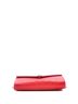 Saint Laurent 100% Leather Red Classic Monogram Wallet on Chain Matelasse Chevron Leather Medium One size - photo 2