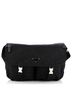 Prada 100% Fabric Black Zip Buckle Messenger Bag Tessuto Medium One size - photo 1