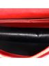 Saint Laurent 100% Leather Red Classic Monogram Wallet on Chain Matelasse Chevron Leather Small One size - photo 5