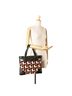 Prada 100% Canvas Black Leather Trimmed Printed Canvas Tote One size - photo 9