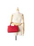 Prada 100% Canvas Red Small Canvas Canapa Logo Satchel One size - photo 2