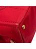 Prada 100% Canvas Red Small Canvas Canapa Logo Satchel One size - photo 9