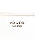 Prada 100% Leather White Vitello Intreccio Tress Bucket Bag One size - photo 9