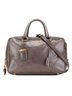 Prada 100% Leather Brown Vitello Shine Bauletto Satchel One size - photo 1