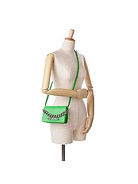 Alexander McQueen Calfskin Four Ring Knuckle Satchel (view 2)