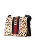 Gucci 100% Other Brown Small Pony Hair Leopard Print Sylvie Satchel One size - photo 3