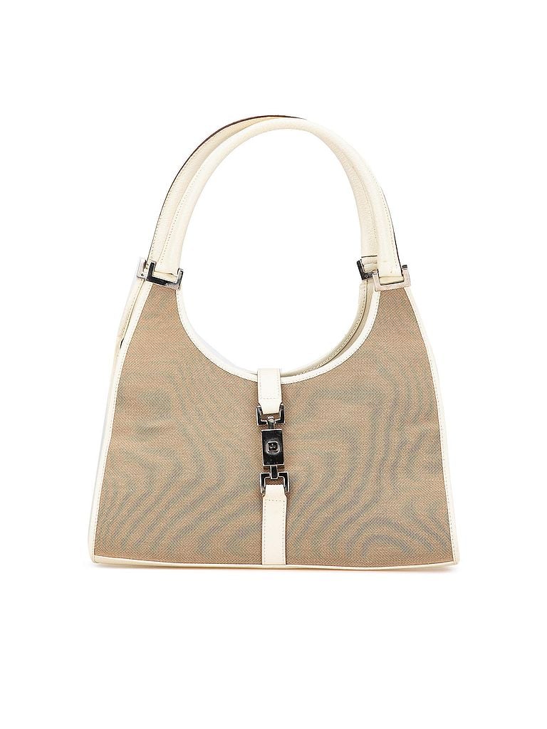 Gucci 100% Canvas Brown Canvas Jackie Bardot One size - photo 1