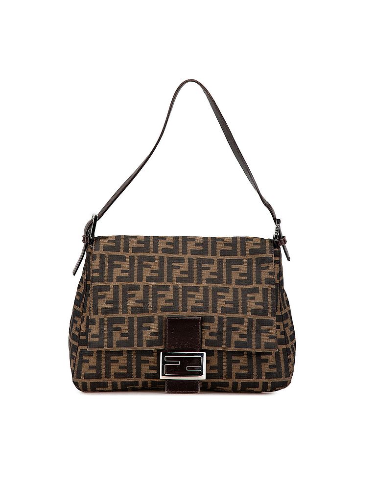 Fendi 100% Canvas Brown Zucca Canvas Mamma Forever One size - photo 1
