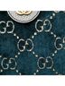 Gucci 100% Velvet Blue GG Velvet Ophidia Round Crossbody One size - photo 9