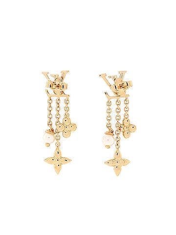 Louis Vuitton Louisa Earrings Metal with Faux Pearls (view 2)