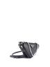 Prada 100% Leather Black Triangle Crossbody Pouch Nappa Leather Mini One size - photo 3