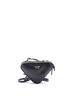 Prada 100% Leather Black Triangle Crossbody Pouch Nappa Leather Mini One size - photo 4