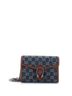 Gucci 100% Denim Blue Dionysus Chain Wallet GG Denim Small One size - photo 1