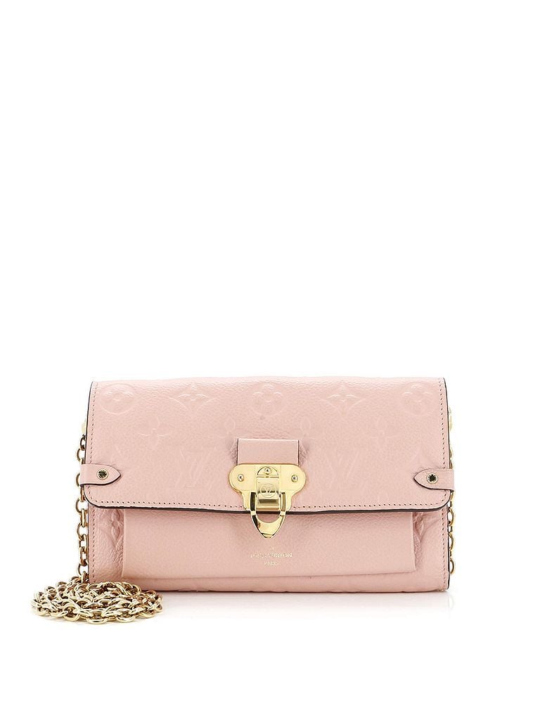 Louis Vuitton 100% Leather Pink Vavin Chain Wallet NM Monogram Empreinte Leather One size - photo 1