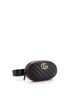 Gucci 100% Leather Black GG Marmont Belt Bag Diagonal Quilted Leather One size - photo 3