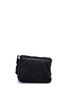 Prada 100% Nylon Black Buckle Messenger Bag Tessuto Small One size - photo 4