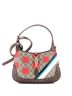 Gucci 100% Coatead Canvas Brown Jackie 1961 Hobo Studded Printed GG Coated Canvas Small One size - photo 1