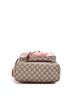 Gucci 100% Coatead Canvas Brown Multi Color Buckle Backpack Blooms Print GG Coated Canvas Medium One size - photo 2