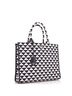 Prada 100% Cotton Blue Symbole Shopper Tote Jacquard Large One size - photo 3