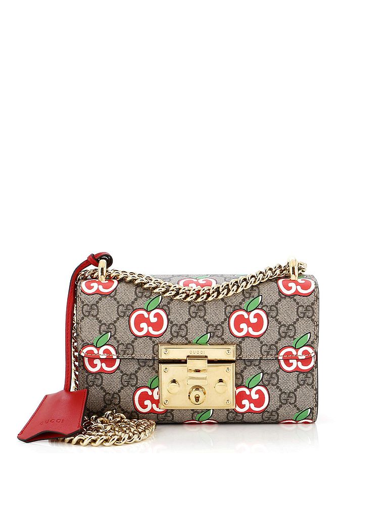 Gucci 100% Coatead Canvas Red Padlock Shoulder Bag Printed GG Coated Canvas Small One size - photo 1