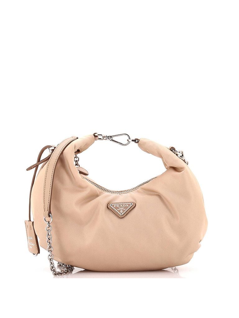 Prada 100% Nylon Tan Re-Edition 2006 Shoulder Bag Tessuto Small One size - photo 1