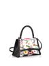 Gucci Multi Color Black x Balenciaga The Hacker Project Hourglass Top Handle Bag Flora Canvas Small One size - photo 3
