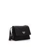 Prada 100% Nylon Black Padded Flap Shoulder Bag Re-Nylon Small One size - photo 3
