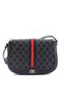 Gucci 100% Coatead Canvas Black x Balenciaga The Hacker Project Flap Messenger Bag BB Coated Canvas Medium One size - photo 1