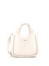Prada 100% Leather White Padded Soft Tote Leather Mini One size - photo 1