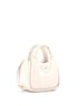 Prada 100% Leather White Padded Soft Tote Leather Mini One size - photo 3