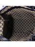 Gucci 100% Leather Blue Double G Drawstring Tote Leather One size - photo 5