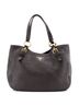 Prada 100% Leather Brown Belted Tote Soft Calf Large One size - photo 1