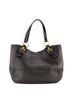 Prada 100% Leather Brown Belted Tote Soft Calf Large One size - photo 4