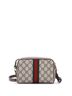 Gucci 100% Coatead Canvas Brown Ophidia Shoulder Bag GG Coated Canvas Mini One size - photo 4