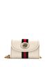 Gucci 100% Leather Tan Rajah Web Chain Shoulder Bag Leather Mini One size - photo 1