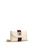 Gucci 100% Leather Tan Rajah Web Chain Shoulder Bag Leather Mini One size - photo 3
