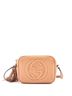 Gucci 100% Leather Tan Soho Disco Crossbody Bag Leather Small One size - photo 1