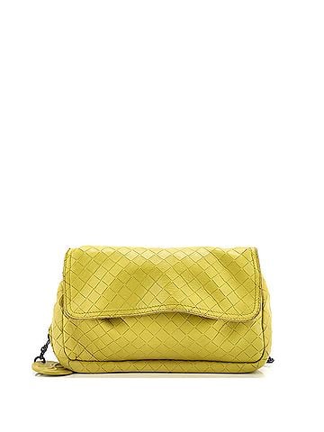 Bottega Veneta Expandable Chain Crossbody Bag Intrecciato Nappa Small (view 1)