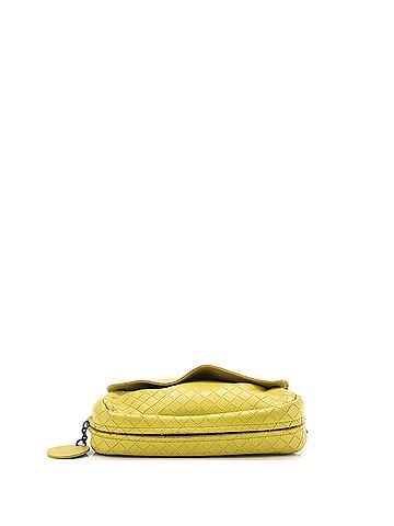 Bottega Veneta Expandable Chain Crossbody Bag Intrecciato Nappa Small (view 2)