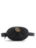 Gucci 100% Leather Black GG Marmont Belt Bag Matelasse Leather One size - photo 1