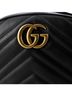 Gucci 100% Leather Black GG Marmont Belt Bag Matelasse Leather One size - photo 6