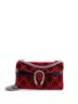 Gucci 100% Velvet Red Dionysus Bag GG Velvet Mini One size - photo 1