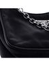 Prada 100% Nylon Black Re-Edition Shoulder Bag Tessuto Mini One size - photo 6