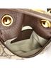 Gucci 100% Coatead Canvas Brown Blondie NM Card Case Wallet with Strap GG Coated Canvas One size - photo 5