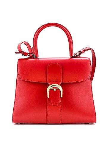 Delvaux Brillant Top Handle Bag Leather MM (view 1)