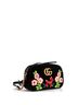 Gucci 100% Textile Black GG Marmont Shoulder Bag Matelasse Velvet with Applique Small One size - photo 3