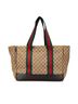 Gucci 100% Canvas Brown GG Canvas Web Dog Carrier Bag One size - photo 1