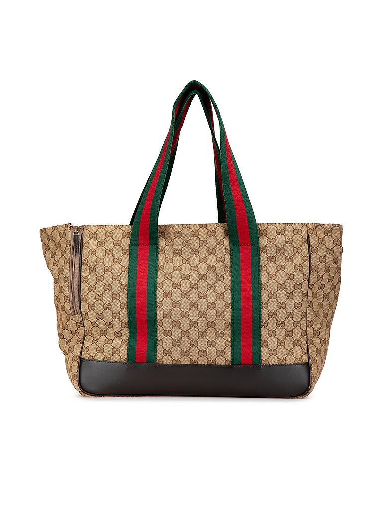 Gucci 100% Canvas Brown GG Canvas Web Dog Carrier Bag One size - photo 1