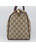 Gucci 100% Canvas Solid Tan Ophidia Beige Canvas Travel Bag One size - photo 4
